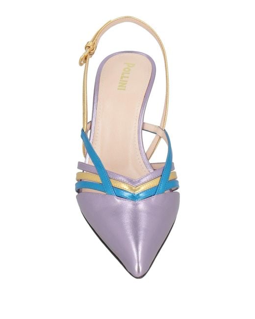 Pollini Metallic Pumps