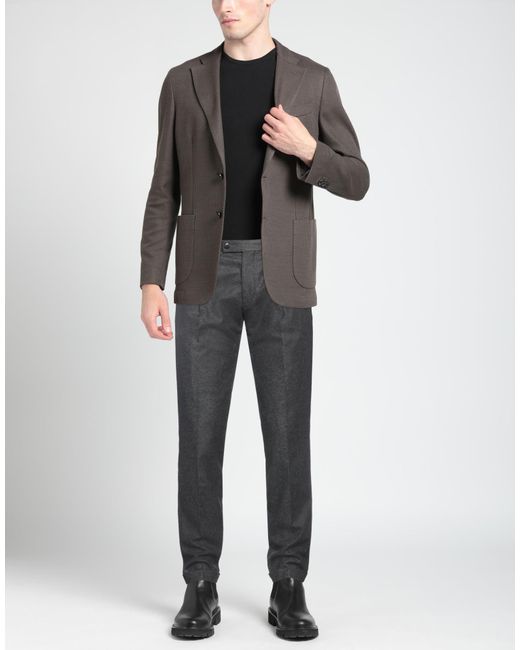 Michael Coal Gray Trouser for men