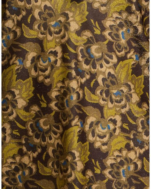Caliban Green Dark Top Polyester, Metallic Polyester, Polyamide, Elastane