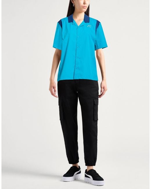 Nike Blue Shirt Polyester