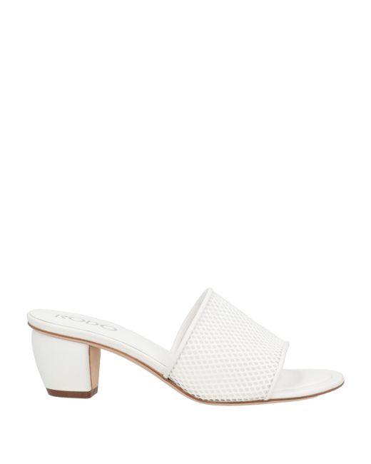 Rodo White Sandale