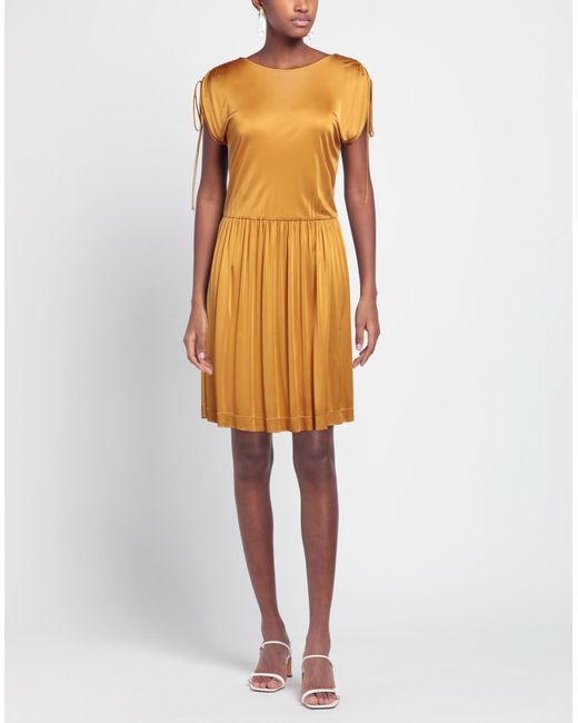 Suoli Yellow Mini Dress