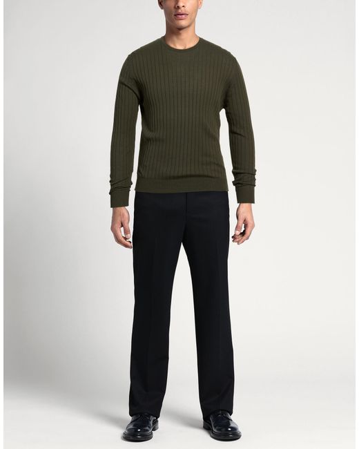 FILIPPO DE LAURENTIIS Green Sweaters for men