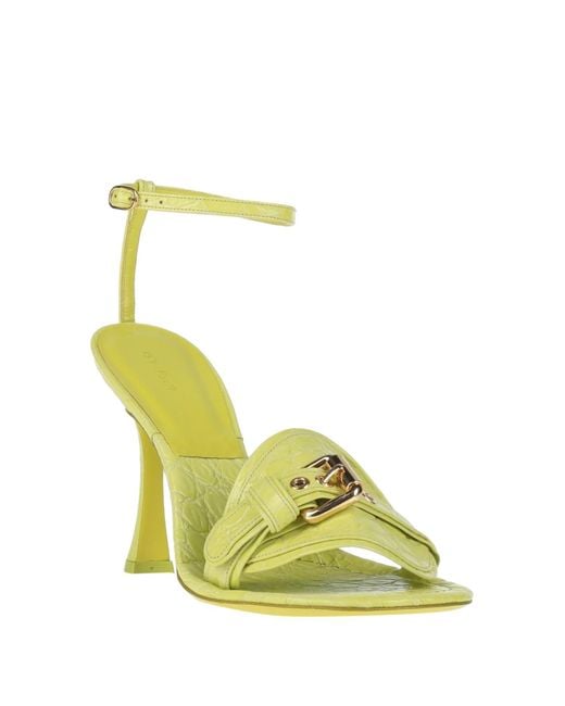 By Far Yellow Sandals