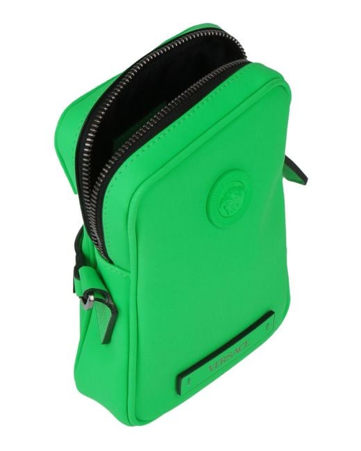 Versace Green Cross-body Bag for men