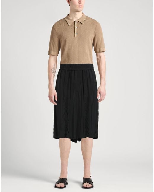 Jil Sander Black Shorts & Bermuda Shorts for men