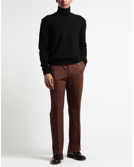 Roberto Collina Black Turtleneck for men