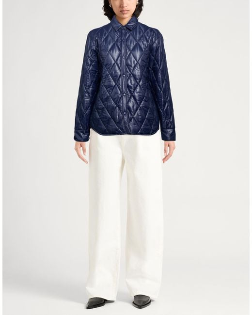 Aspesi Blue Midnight Jacket Polyamide