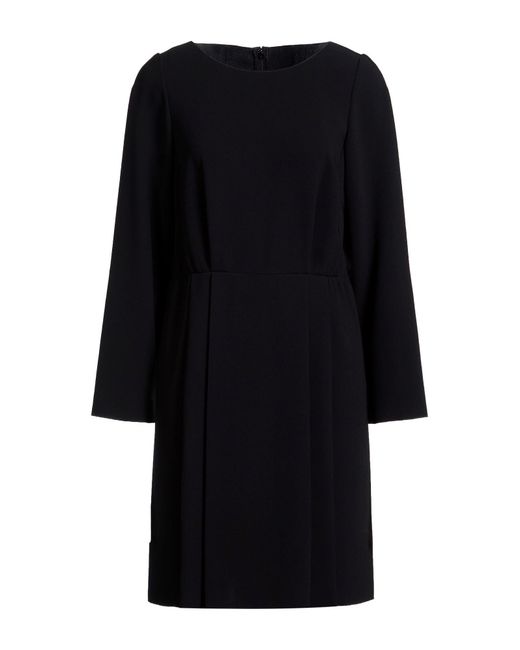 Aspesi Black Mini Dress Triacetate, Polyester