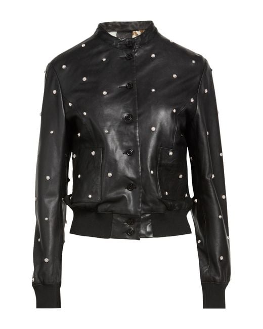 Bully Black Jacket Leather