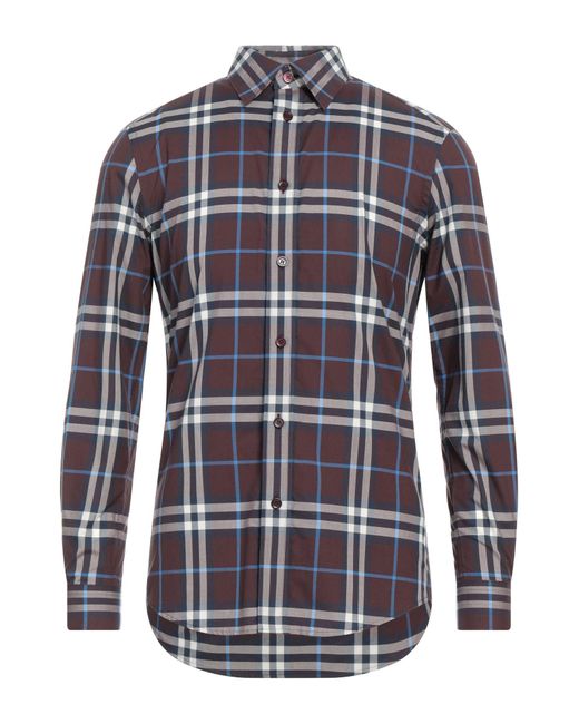 Burberry top shirt lyst