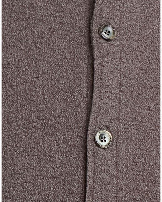 Xacus Brown Jacket Virgin Wool for men