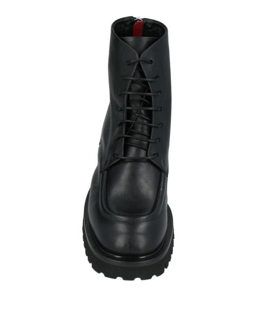 Halmanera Black Ankle Boots