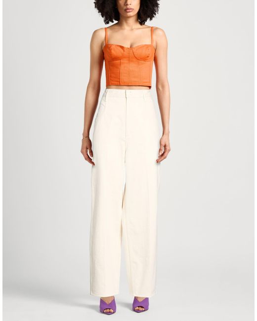 Carven White Pants