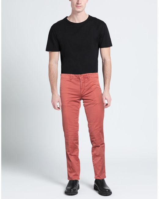 Incotex Red Trouser for men