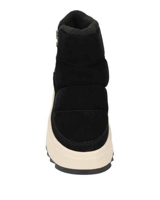 Ash Black Ankle Boots Leather