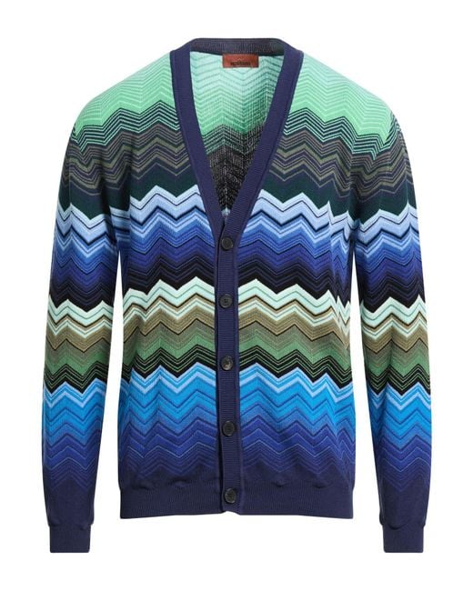 Missoni Blue Cardigan for men