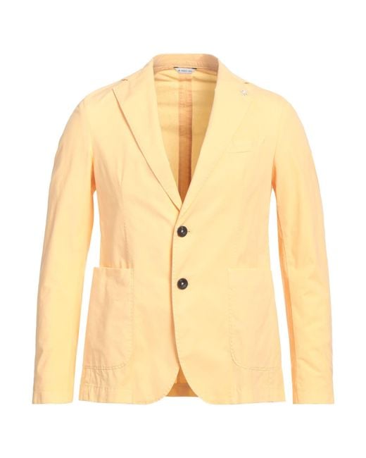 Manuel Ritz Yellow Blazer for men