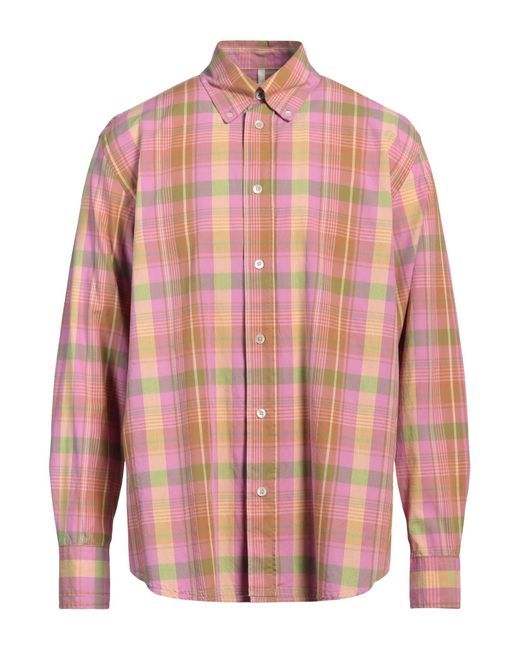 Camicia di sunflower in Pink da Uomo