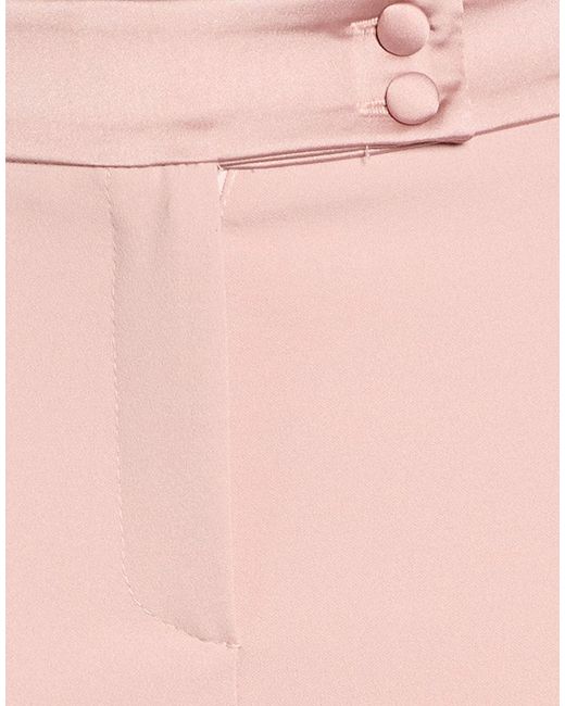 Imperial Pink Pants Polyester, Elastane