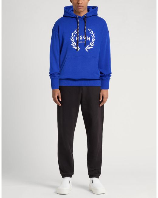 Sudadera MSGM de hombre de color Blue