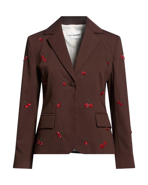 Blazer DES_PHEMMES en coloris Brown