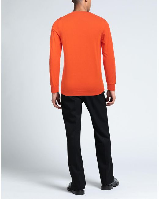 Kangra Orange Sweater for men