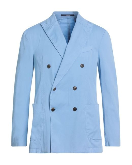 Drumohr Blue Blazer for men
