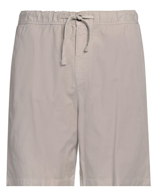 North Sails Gray Shorts & Bermuda Shorts Cotton, Linen, Elastane for men