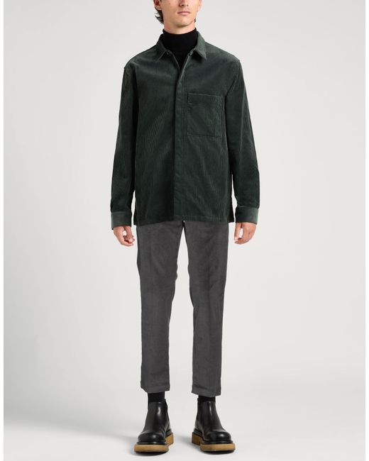 Liu Jo Gray Charcoal Pants Cotton, Elastane for men