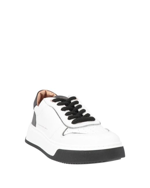 Alexander Smith White Sneakers Leather