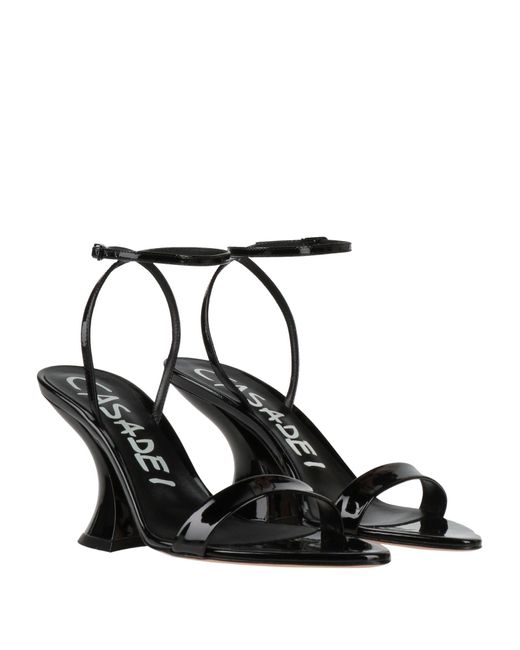 Casadei Black Sandals