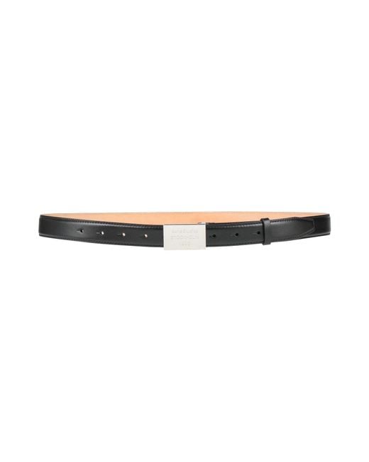 Acne White Belt Leather for men