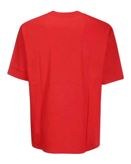 T-shirt di Lanvin in Red da Uomo
