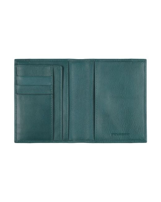 Piquadro Green Document Holders for men