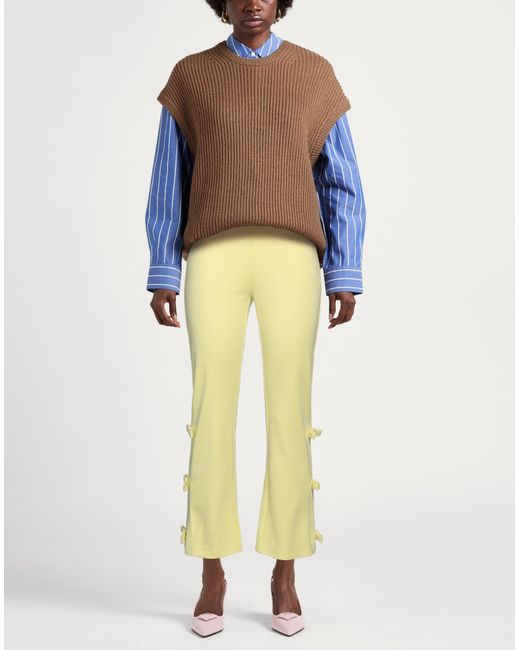 Twinset Yellow Trouser