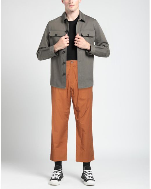 Amaranto Orange Trouser for men