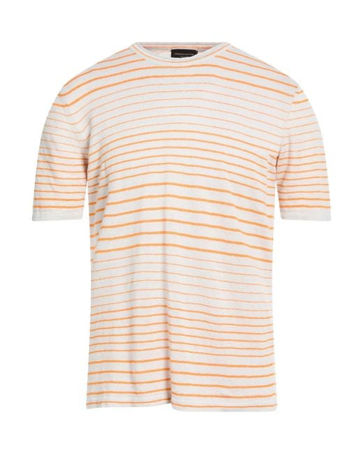 Roberto Collina Natural Sweaters for men