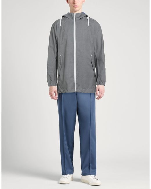 Herno Gray Jacket Virgin Wool for men