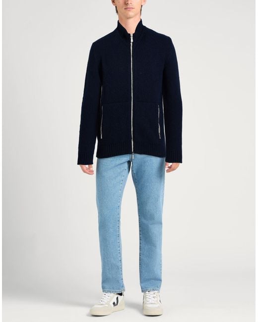 Eleventy Blue Cardigan for men