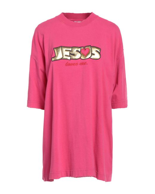 Camiseta Vetements de color Pink
