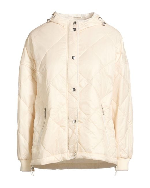 Eleventy Natural Cream Puffer Polyamide