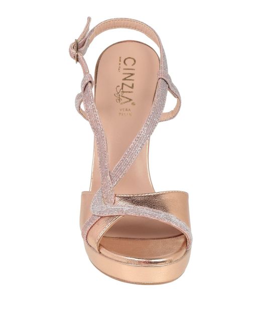 Cinzia Soft Metallic Sandals