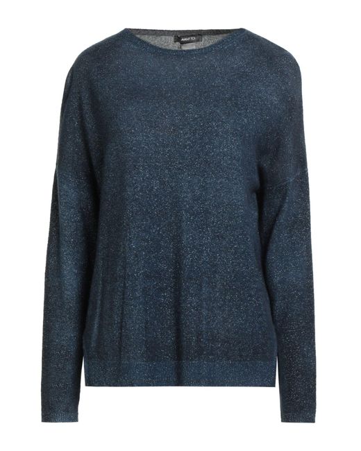 Avant Toi Blue Sweater Merino Wool, Cashmere, Lurex