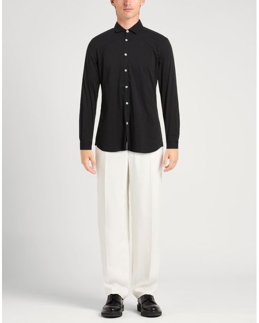 Camisa Messagerie de hombre de color Black