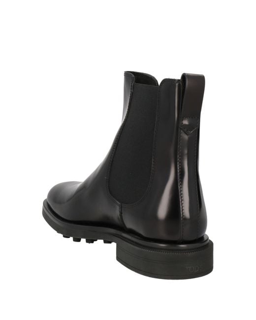 Tod's Black Ankle Boots for men