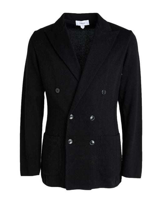 Lardini Black Blazer for men