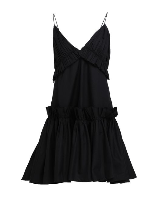 Khaite Black Mini Dress