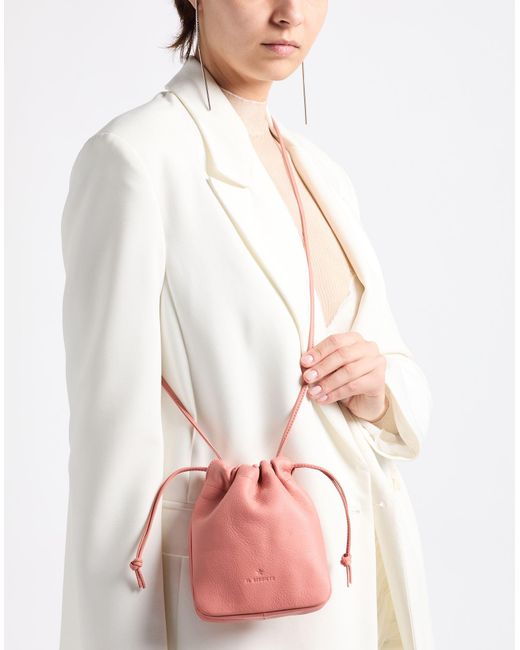 Il Bisonte Pink Cross-Body Bag Leather