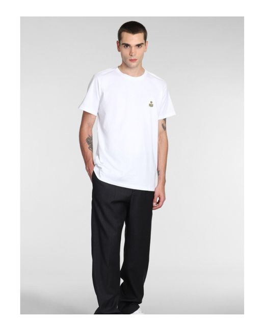 T-shirt di Isabel Marant in White da Uomo